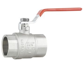 Кран кульовий прямий Thermo Alliance Forte 1" 1/4 ВР PN40, латунь, важіль SF600W32 - SF600W32