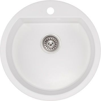 Кухонна мийка QTAP CS D510 White (QTD510WHI650) - QTD510WHI650