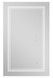 Дзеркало Qtap Cardinal 700х1000 прямокутне з LED-підсвічуванням Touch, з антизапотіванням, з димером, рег. темп. кольору (3000-6500K) QT0478C10070