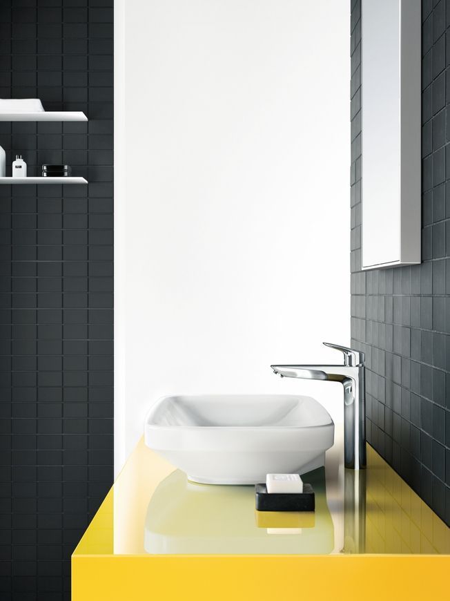 Смеситель для раковины HANSGROHE Logis 190 хром 71090000 с донным клапаном - 71090000