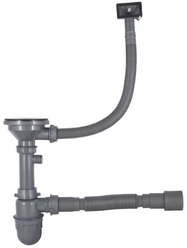 Мойка для кухни врезная Brinex 510-D Micro Decor 0,8 мм BRIN510MDEC08 - BRIN510MDEC08
