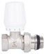 Кран радиаторный Thermo Alliance Base 1/2" ВН Classic прямой, ручка, антипротечка SD226W15