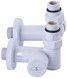 Кран для рушникосушарки кутовий NAVIN Solomon під ТЕН 1/2"х1/2", 2 шт. 21-132430-7777 білий - 21-132430-7777 - 3