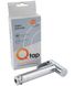 Лійка для гігієнічного душу QTAP Rucni округла QTCRMB020 Chrome (Bidet) - QTCRMB020 - 3