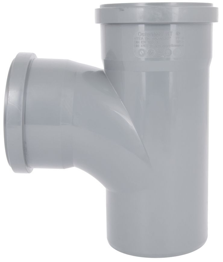 Тройник плавный канализационный Ostendorf-OSMA HT-System PLUS d110/110/110&times;87&deg; SD00057557