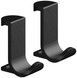 Крючок для полотенец HANSGROHE WallStoris широкий 2 штуки Matt Black 27929670 черный матовый