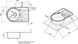 Кухонна мийка QTAP 6744L Micro Decor 0,8 мм (180) чаша зліва - QT6744LMICDEC08 - 7