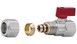 Кран кульовий обтискний SD Forte 16х1/2" ВР латунь SF264W15