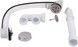 Сифон для ванни LIDZ LW2571 (WHI) (60 03 V002 01) з ревізією - LW03 - 2