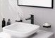 Смеситель для раковины HANSGROHE Logis 190 Matt Black 71090670 черный матовый с д/к - 71090670 - 3