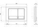 Панель смыва для унитаза QTAP Nest QT0111M06029SAT - QT0111M06029SAT - 5