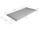 Сушарка для посуду на кухонну мийку Lidz Acsis LA03 Gray 430х216х8 мм LDACSLA03GRA49761