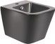 Биде подвесное QTAP Tern 485x345x330 Matt black QT1755052FMB - QT1755052FMB - 1
