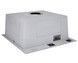 Кухонная мойка Lidz Handmade H5050HB Decor Black PVD Honeycomb 2,5/0,5 LDH5050BDECPVD48369 черная - LDH5050BDECPVD48369 - 6