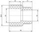 Муфта PPR BLUE OCEAN 63х40 редукційна BORCXX6340XXX - BORCXX6340XXX - 2