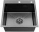 Кухонна мийка Kroner KRP Schwarze-5050HM PVD зі змішувачем Ersel та дозатором CVS30145 KRS5050HMPVDGRP03393BLKSP026 - KRS5050HMPVDGRP03393BLKSP026 - 6