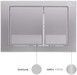 Панель смыва для унитаза QTAP Nest QT0111M06029SAT - QT0111M06029SAT - 3