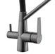 Змішувач для кухні з підключенням до фільтра Kroner KRP Edelstahl Klassisch-PVD03817BLK графіт CV031898 - Klassisch-PVD03817BLK - 5