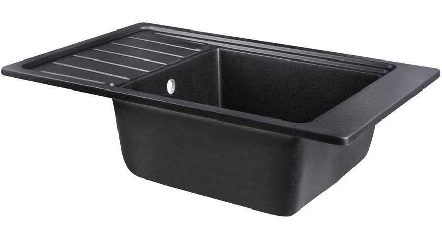 Кухонная мойка QTAP CS 7751 Black (QTCS7751BLA) - QTCS7751BLA