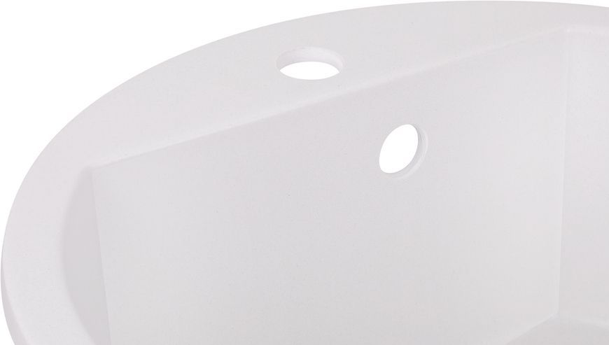 Кухонная мойка QTAP CS D510 White (QTD510WHI650) - QTD510WHI650