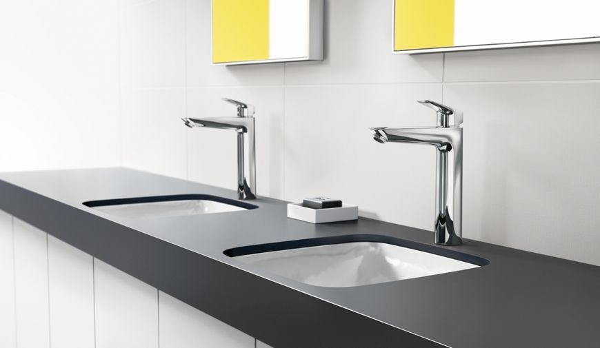 Смеситель для раковины HANSGROHE Logis 190 хром 71090000 с донным клапаном - 71090000