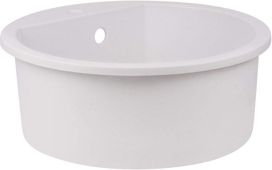 Кухонная мойка QTAP CS D510 White (QTD510WHI650) - QTD510WHI650