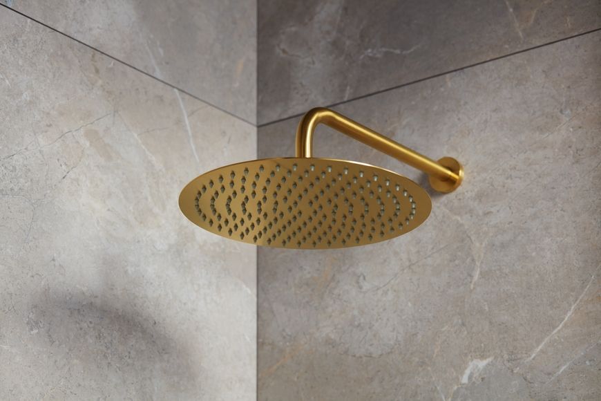 Душова система прихованого монтажу KFA ARMATURA MOZA GOLD матове золото 5039-501-31 - 5039-501-31