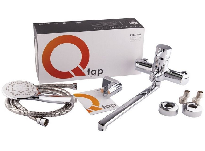 Смеситель для ванны QTAP Elit CRM 005 NEW QTELICRM005NEW - QTELICRM005NEW