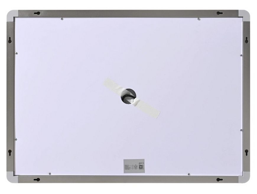 Зеркало настенное прямоугольное Qtap Mideya MI2 700х500 с LED-подсветкой Touch, антизапотеванием, диммером, рег. яркости QT2078NCF07050W