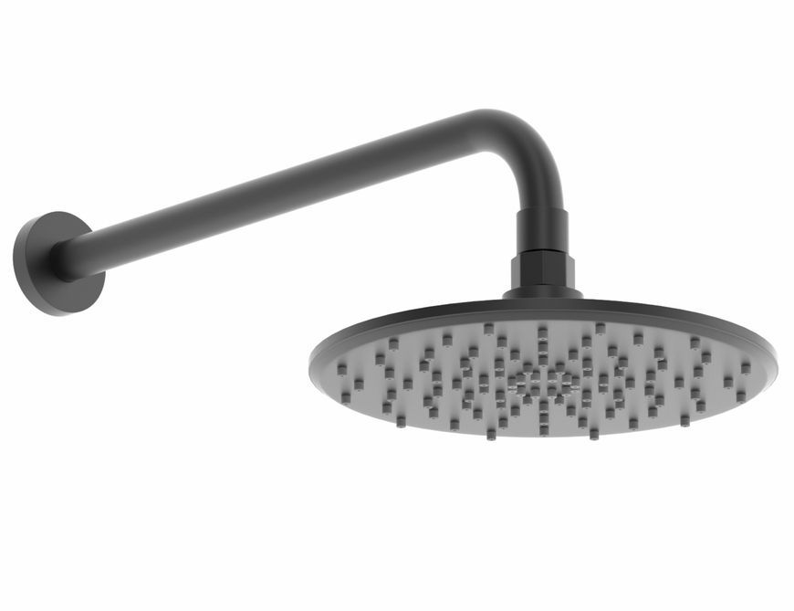 Термостатическая душевая система скрытого монтажа Imprese Kucera 3 функции t04803410SBC черная матовая - t04803410SBC