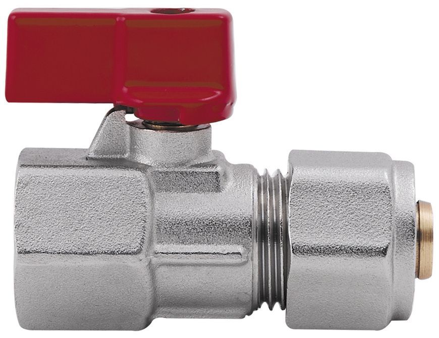 Кран кульовий обтискний SD Forte 16х1/2" ВР латунь SF264W15