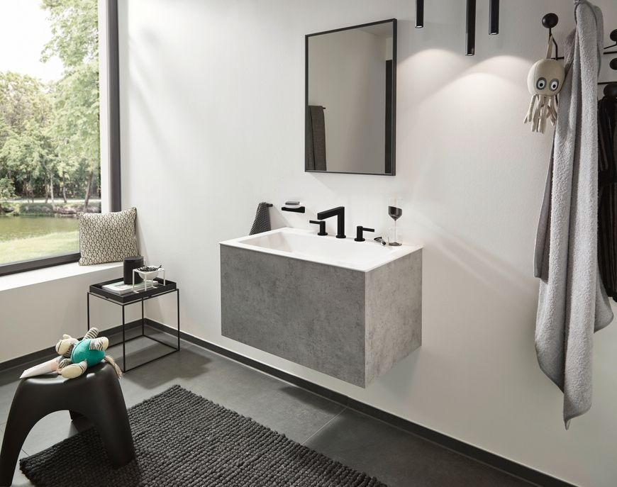 Мыльница HANSGROHE AddStoris Matt Black 41746670 черная матовая