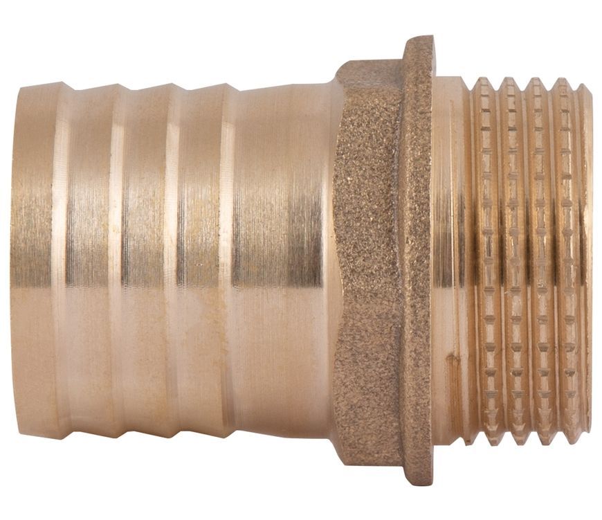 Штуцер латунный Thermo Alliance Standart 3/4"НРх25 под шланг SD4272025