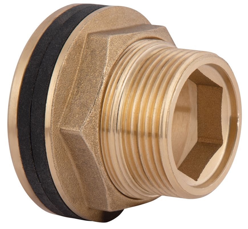 Врізка в бак латунна Thermo Alliance Standart 1 1/4" ЗР SD40032