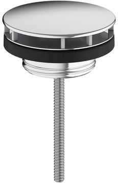 Донный клапан HANSGROHE для умывальников без перелива Chrome 50001000 хром - 50001000