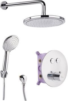 Душова система прихованого монтажу Q-TAP Inspai-Therm CRM T20250102 - QTINSTHERMT20250102