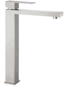 Змішувач для раковини високий Lidz Helix 001FH Nickel k35 LDHEL001FHNKS49179 - LDHEL001FHNKS49179