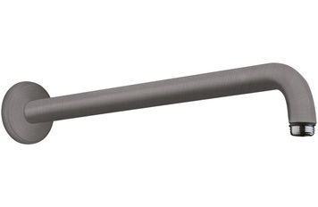 Кронштейн для верхнього душу HANSGROHE 38,9 см Brushed Black Chrome 27413340 чорний хром - 27413340