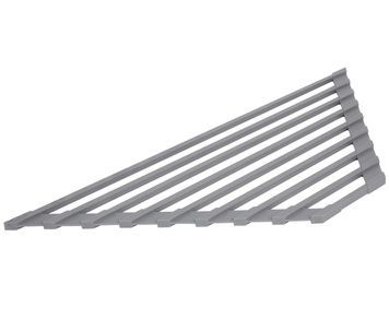Сушарка для посуду на кухонну мийку кутова Lidz Acsis LA17 Gray 430х168х5 мм LDACSLA17GRA49770