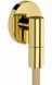 Шлангове під&rsquo;єднання HANSGROHE FixFit Fine S зі зворотним клапаном Polished Gold Optic 28882990 золото - 28882990 - 1