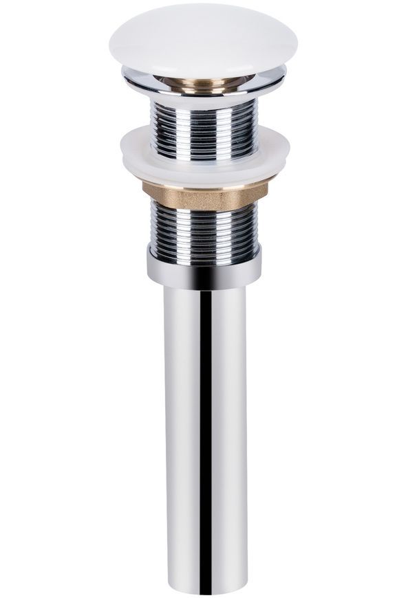 Раковина-чаша QTAP Leo 450х305х160 White с донным клапаном QT1111A052W - QT1111A052W