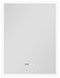 Зеркало Qtap Mideya Classic 600х800 с LED-подсветкой Touch, с антизапотеванием, с часами, диммером, рег. яркости QT2078F6151W