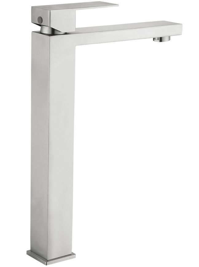 Змішувач для раковини високий Lidz Helix 001FH Nickel k35 LDHEL001FHNKS49179 - LDHEL001FHNKS49179