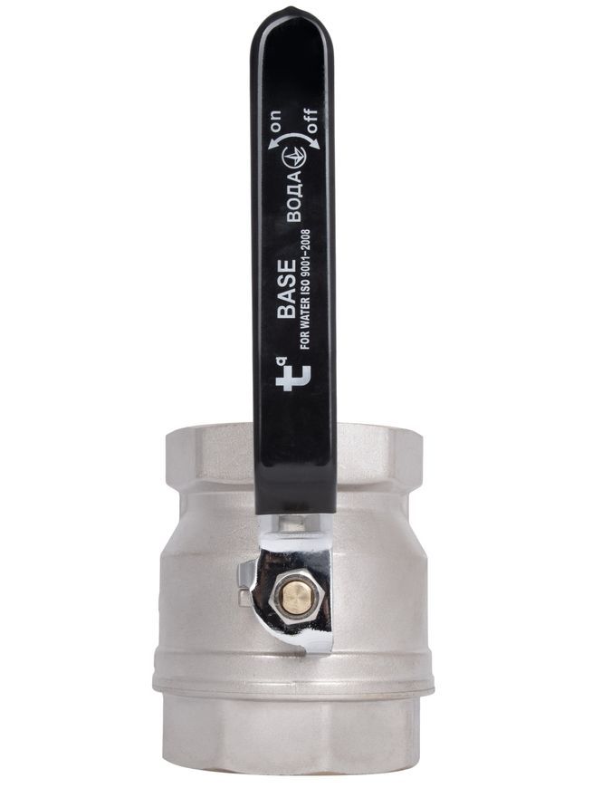 Кран шаровой прямой латунный Thermo Alliance Base 4" ВР для воды (рычаг) SD600W100 - SD600W100
