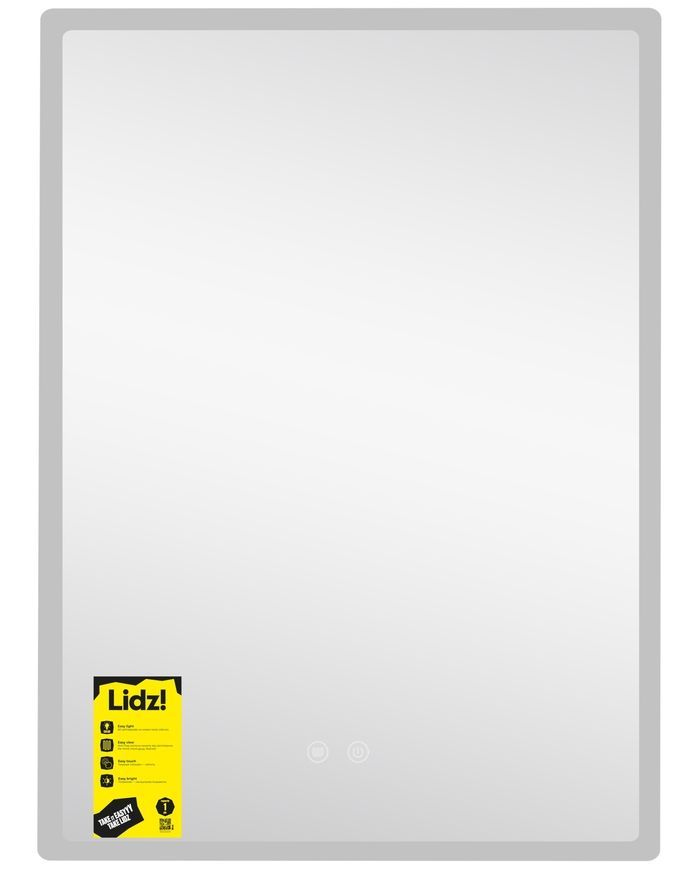 Зеркало Lidz Orion OR2 600&times;800 мм с LED-подсветкой Touch, антизапотеванием, диммером, рег. яркости LDOR60080049292