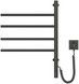 Рушникосушарка електрична NAVIN Arabesque Sensor 480х600 поворотна 12-223033-4860 чорний муар - 12-223033-4860 - 1