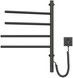 Рушникосушарка електрична NAVIN Arabesque Sensor 480х600 поворотна 12-223033-4860 чорний муар - 12-223033-4860 - 3