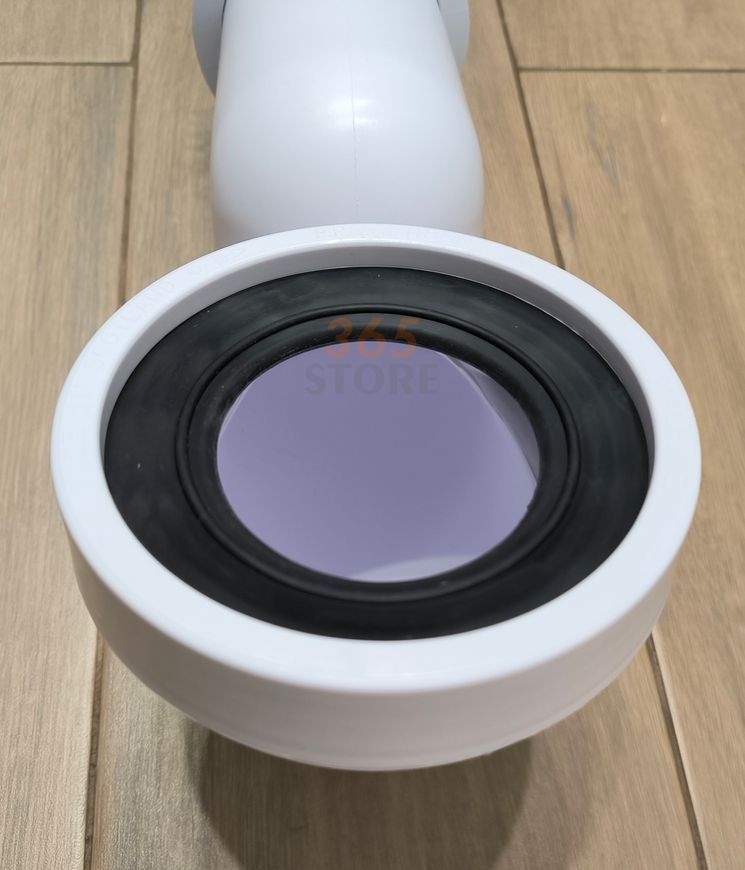 Канализационное подключение (колено) McALPINE 285 мм 90&deg; 97-107/110 мм HC42