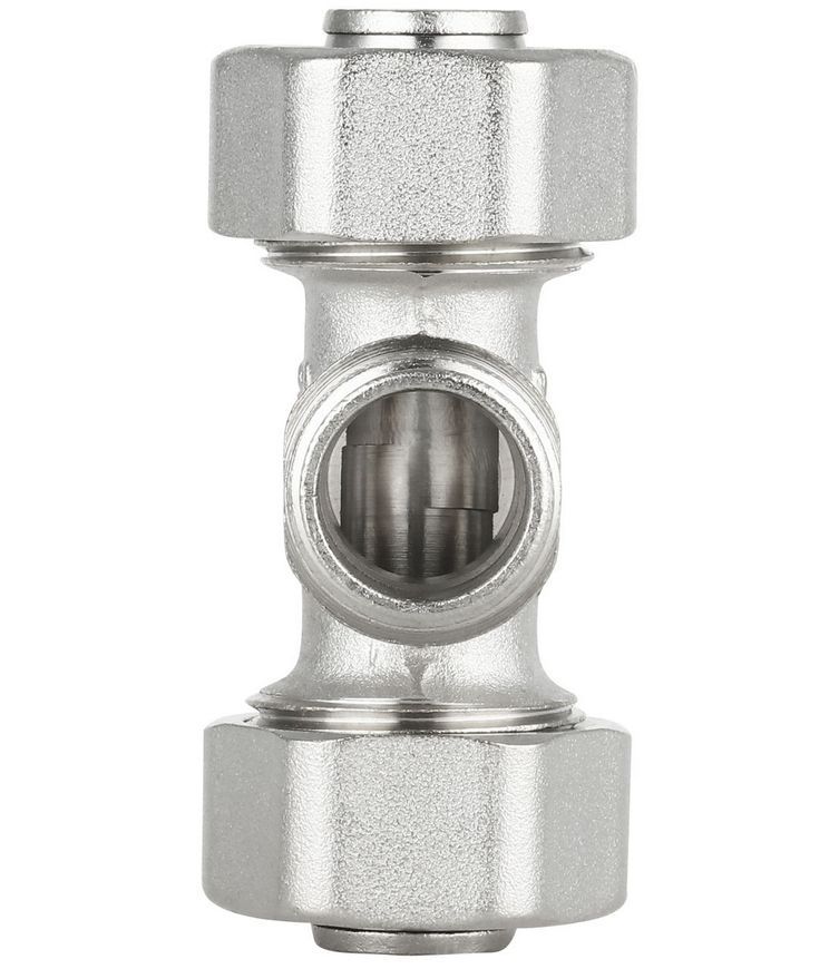 Трійник обтискний Thermo Alliance Standart 20х1/2"х20 ЗР розбірний латунь SD160W201520