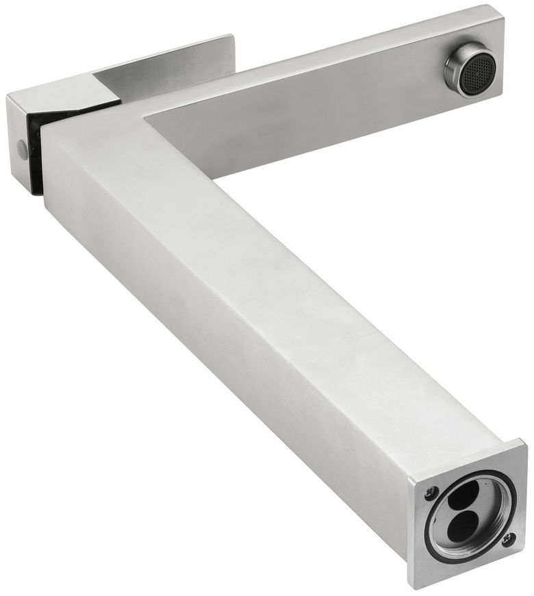 Змішувач для раковини високий Lidz Helix 001FH Nickel k35 LDHEL001FHNKS49179 - LDHEL001FHNKS49179